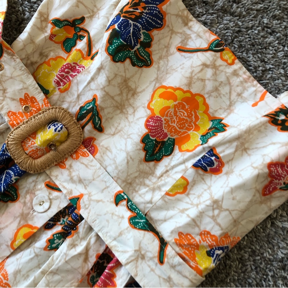 Cara Cara Candace Dress -  Turtledove Dodo Bird Border - Picture 5 of 12